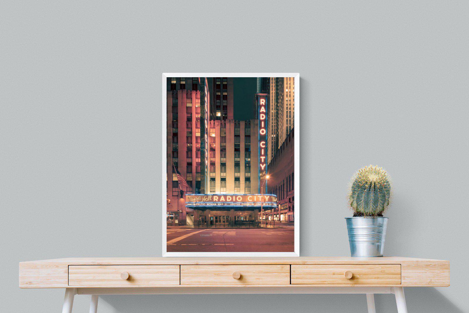 Radio City-Wall_Art-60 x 80cm-Mounted Canvas-White-Pixalot