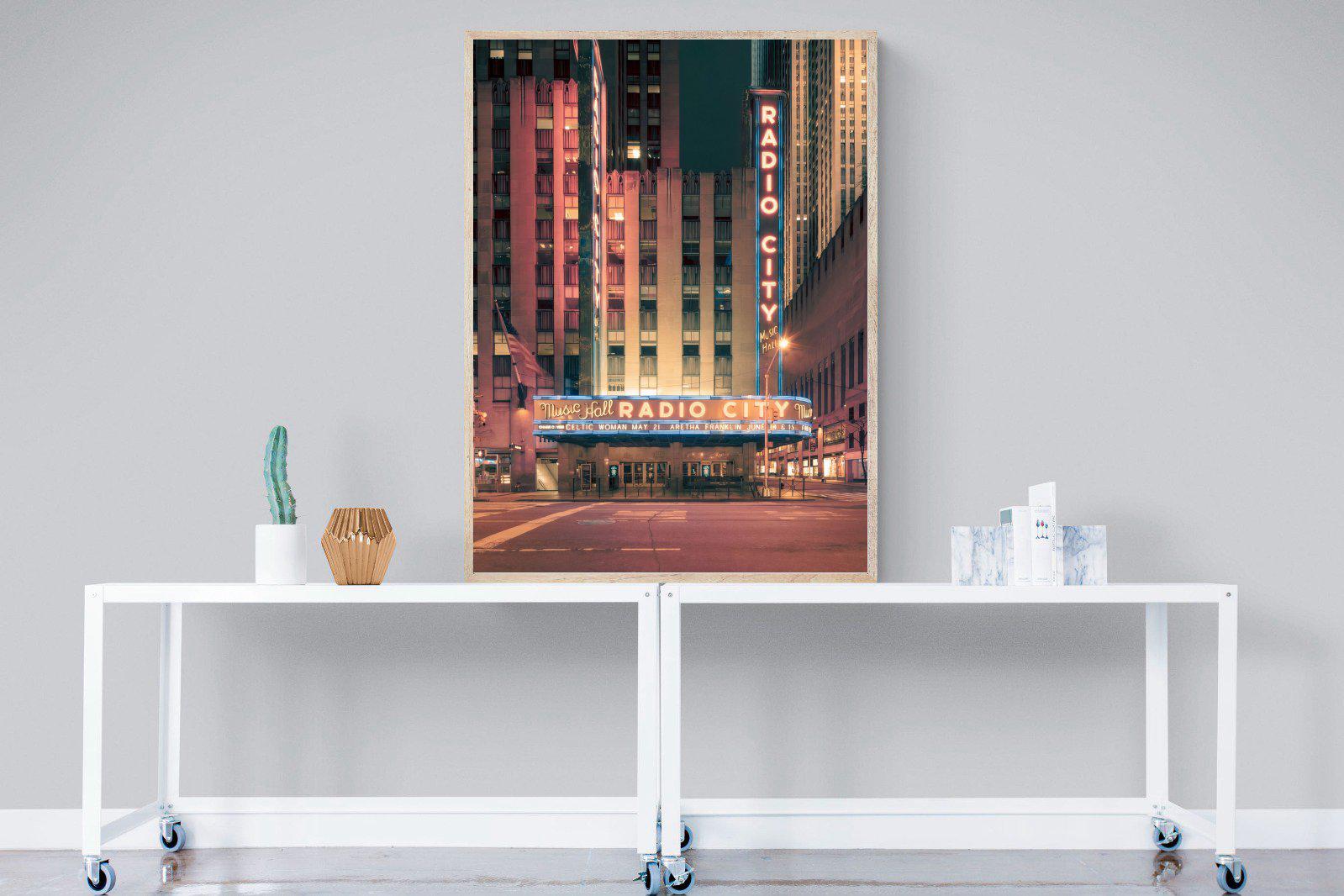 Radio City-Wall_Art-90 x 120cm-Mounted Canvas-Wood-Pixalot