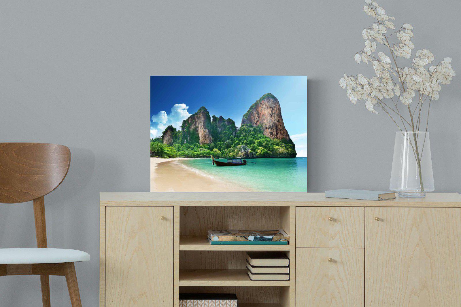 Railay Beach-Wall_Art-60 x 45cm-Mounted Canvas-No Frame-Pixalot