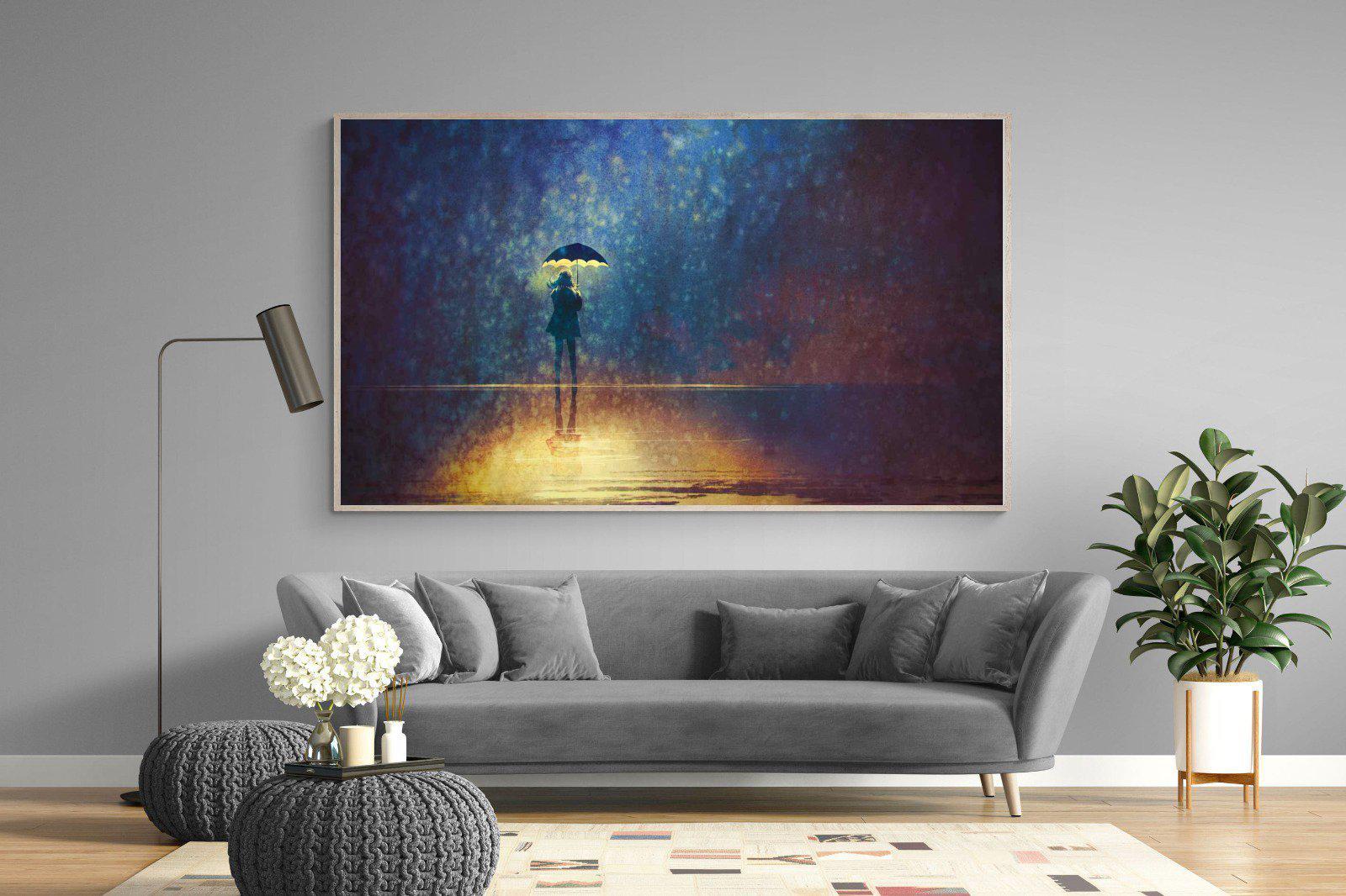 Rain Art-Wall_Art-220 x 130cm-Mounted Canvas-Wood-Pixalot