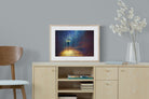 Rain Art-Wall_Art-60 x 45cm-Framed Print-Wood-Pixalot