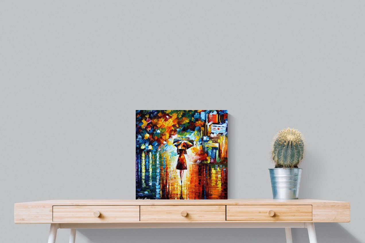 Rain Princess-Wall_Art-50 x 50cm-Mounted Canvas-No Frame-Pixalot