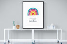 Rainbow-Wall_Art-90 x 120cm-Framed Print-Black-Pixalot