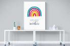 Rainbow-Wall_Art-90 x 120cm-Mounted Canvas-White-Pixalot