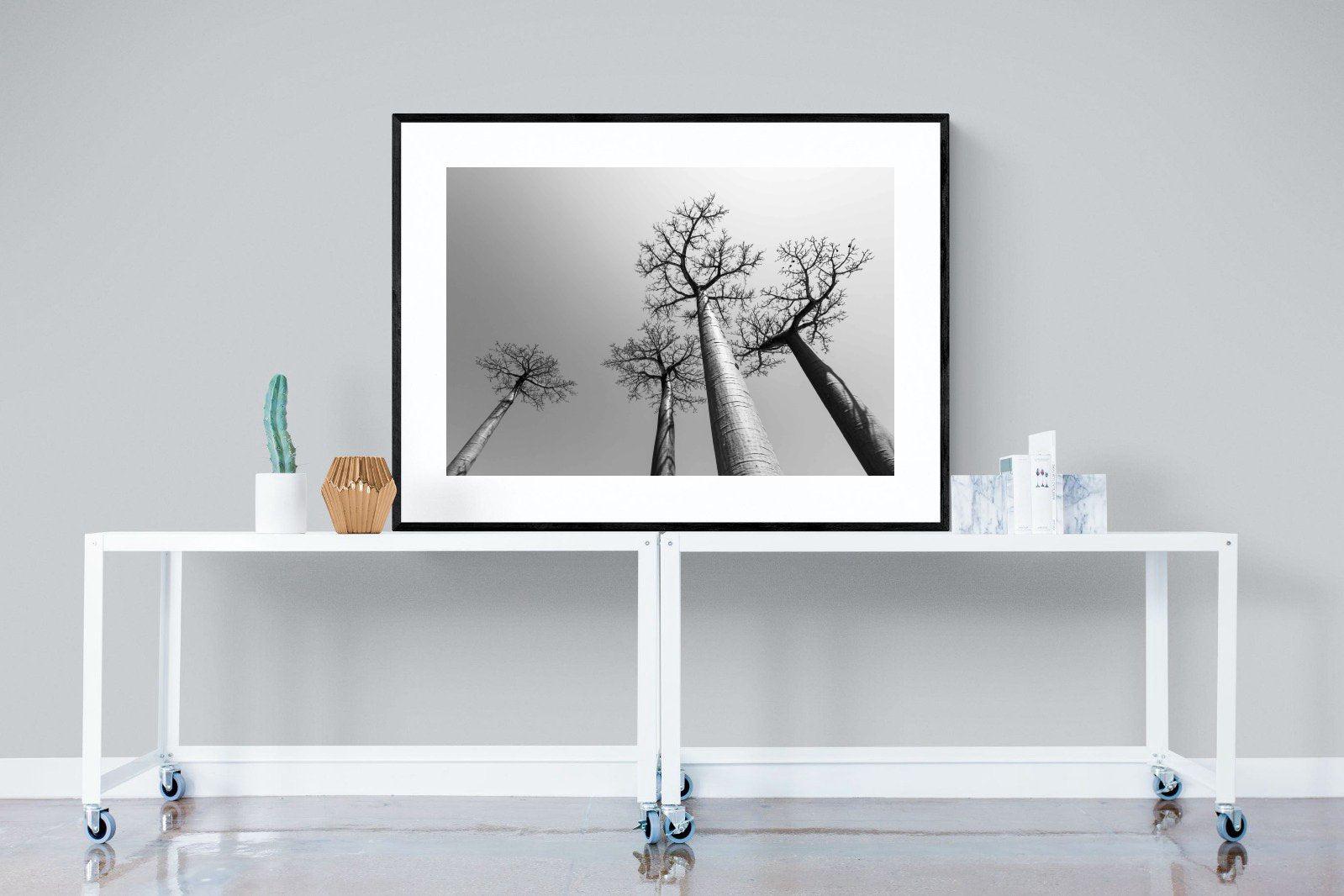 Reach Up-Wall_Art-120 x 90cm-Framed Print-Black-Pixalot