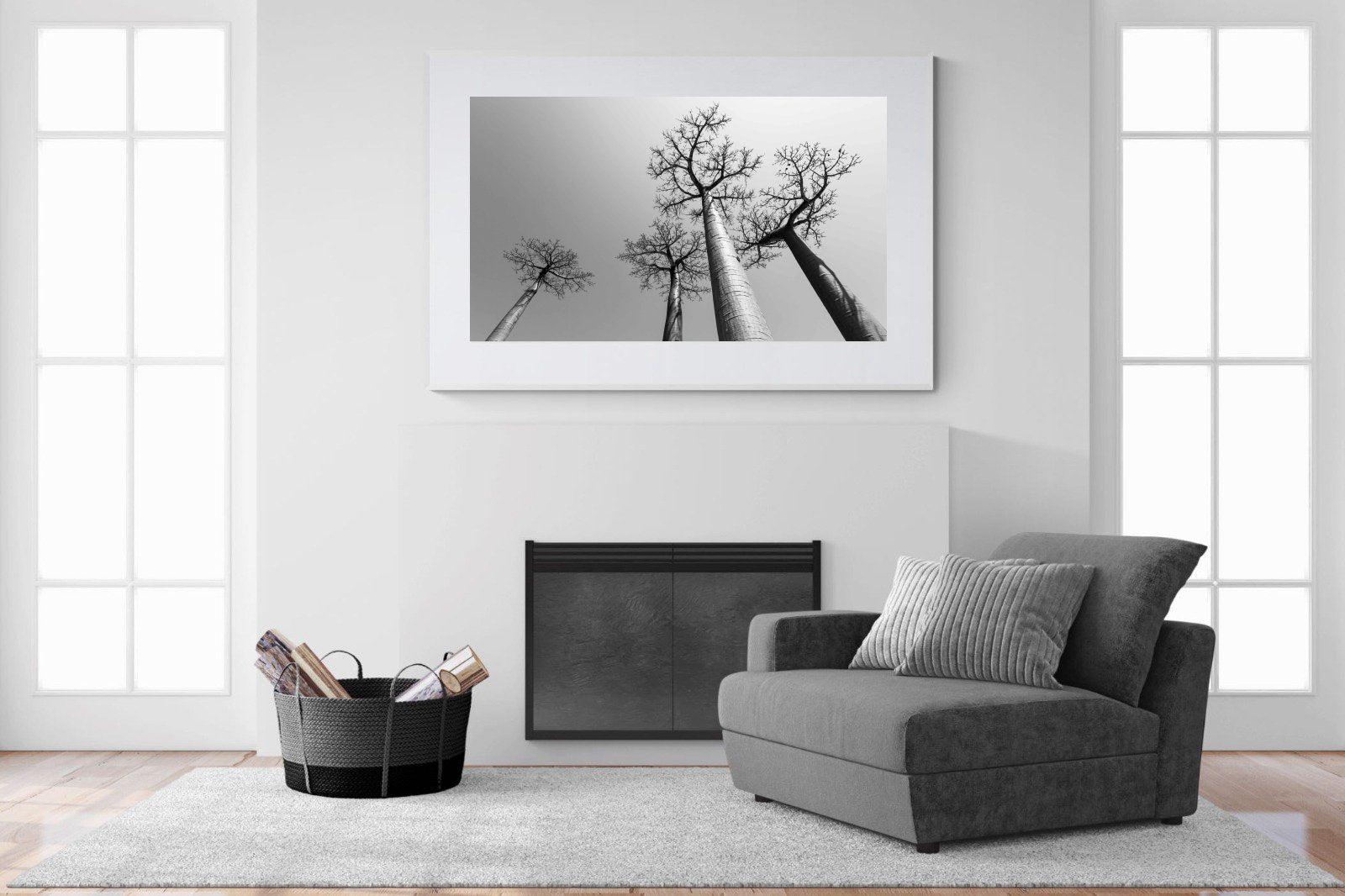 Reach Up-Wall_Art-150 x 100cm-Framed Print-White-Pixalot