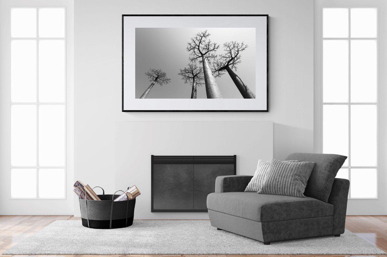 Reach Up-Wall_Art-150 x 100cm-Framed Print-Black-Pixalot