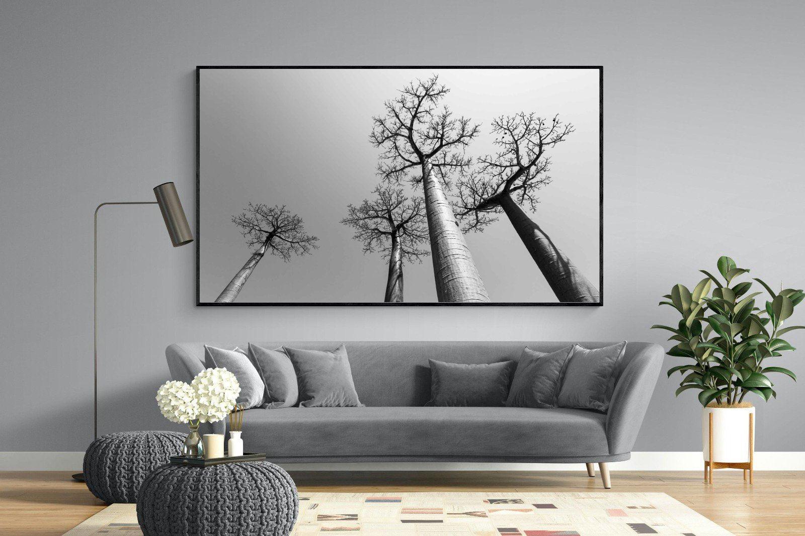Reach Up-Wall_Art-220 x 130cm-Mounted Canvas-Black-Pixalot