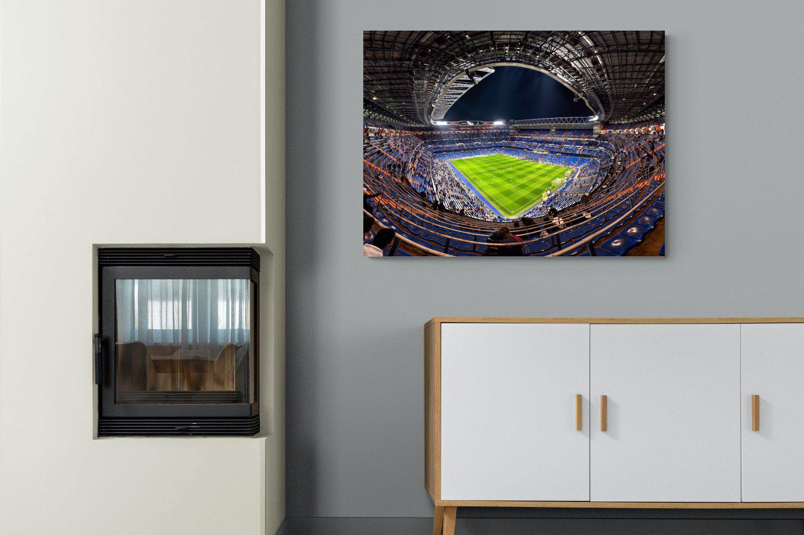 Real Madrid-Wall_Art-100 x 75cm-Mounted Canvas-No Frame-Pixalot