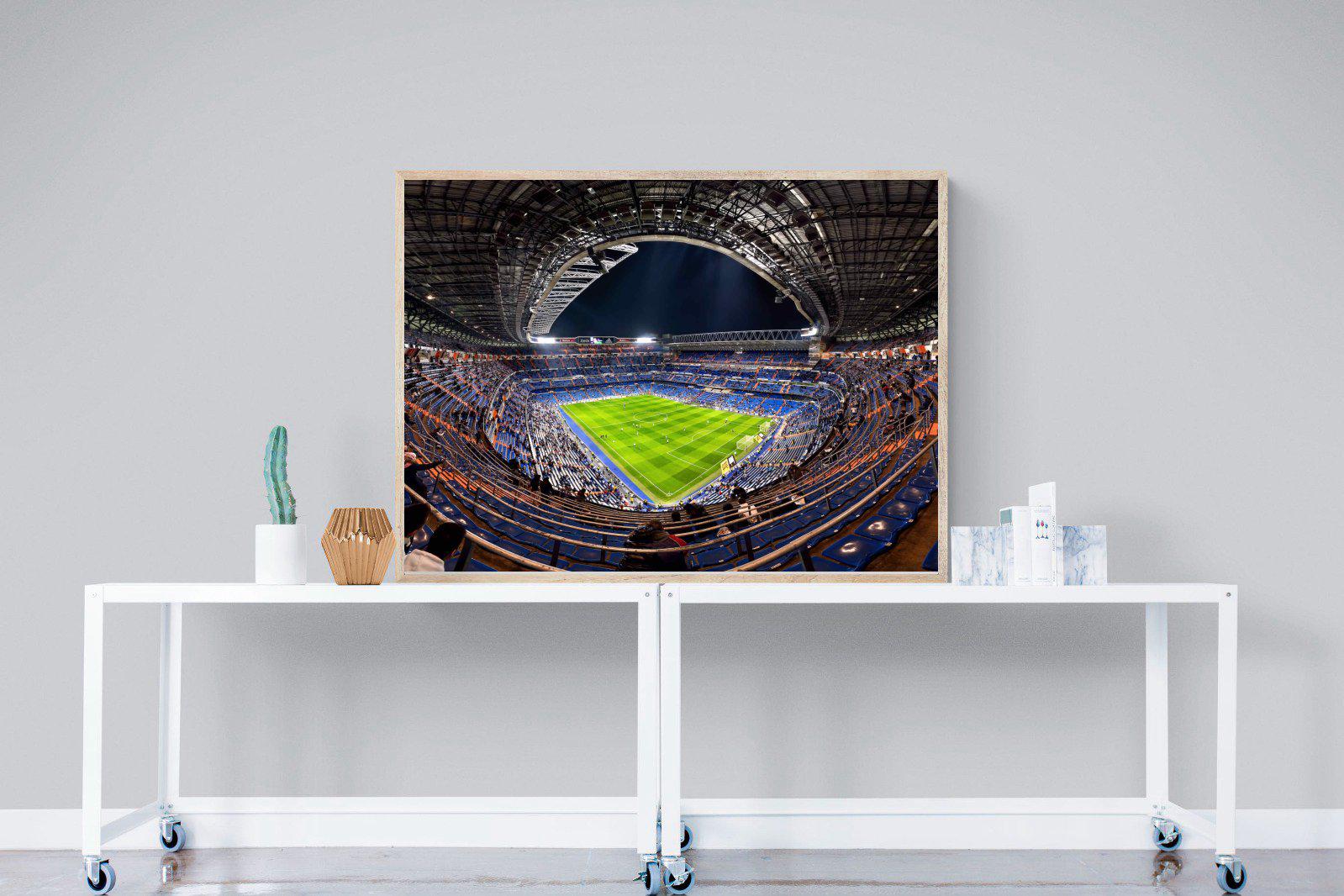 Real Madrid-Wall_Art-120 x 90cm-Mounted Canvas-Wood-Pixalot