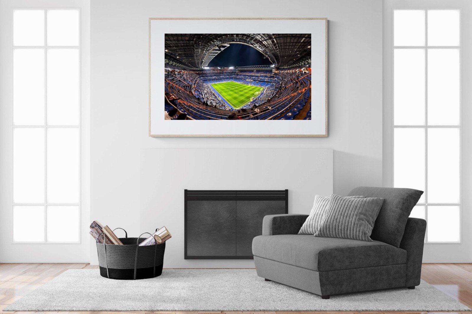 Real Madrid-Wall_Art-150 x 100cm-Framed Print-Wood-Pixalot
