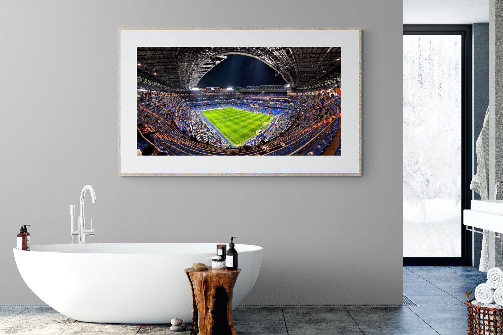 Real Madrid-Wall_Art-180 x 110cm-Framed Print-Wood-Pixalot