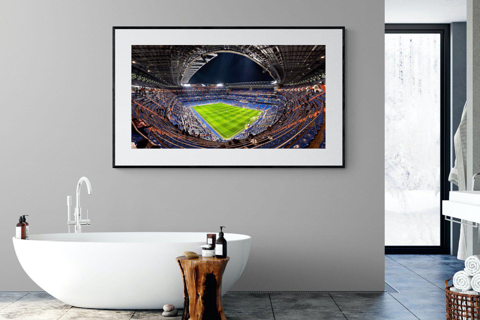 Real Madrid-Wall_Art-180 x 110cm-Framed Print-Black-Pixalot