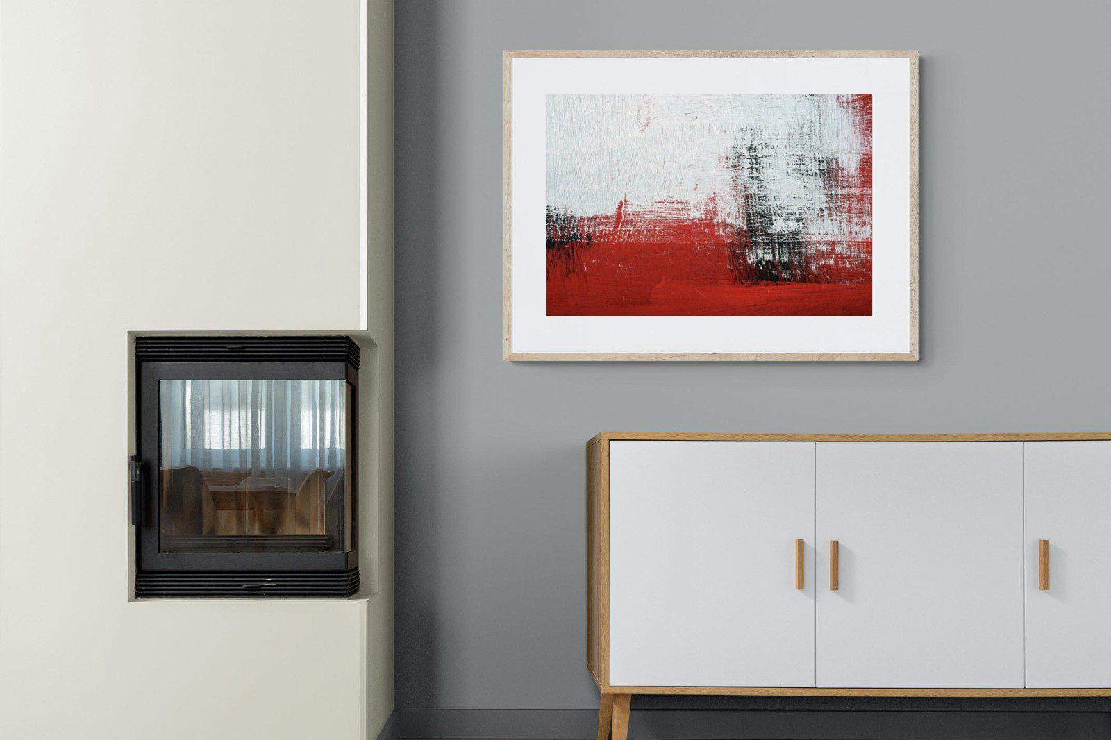 Red Earth-Wall_Art-100 x 75cm-Framed Print-Wood-Pixalot