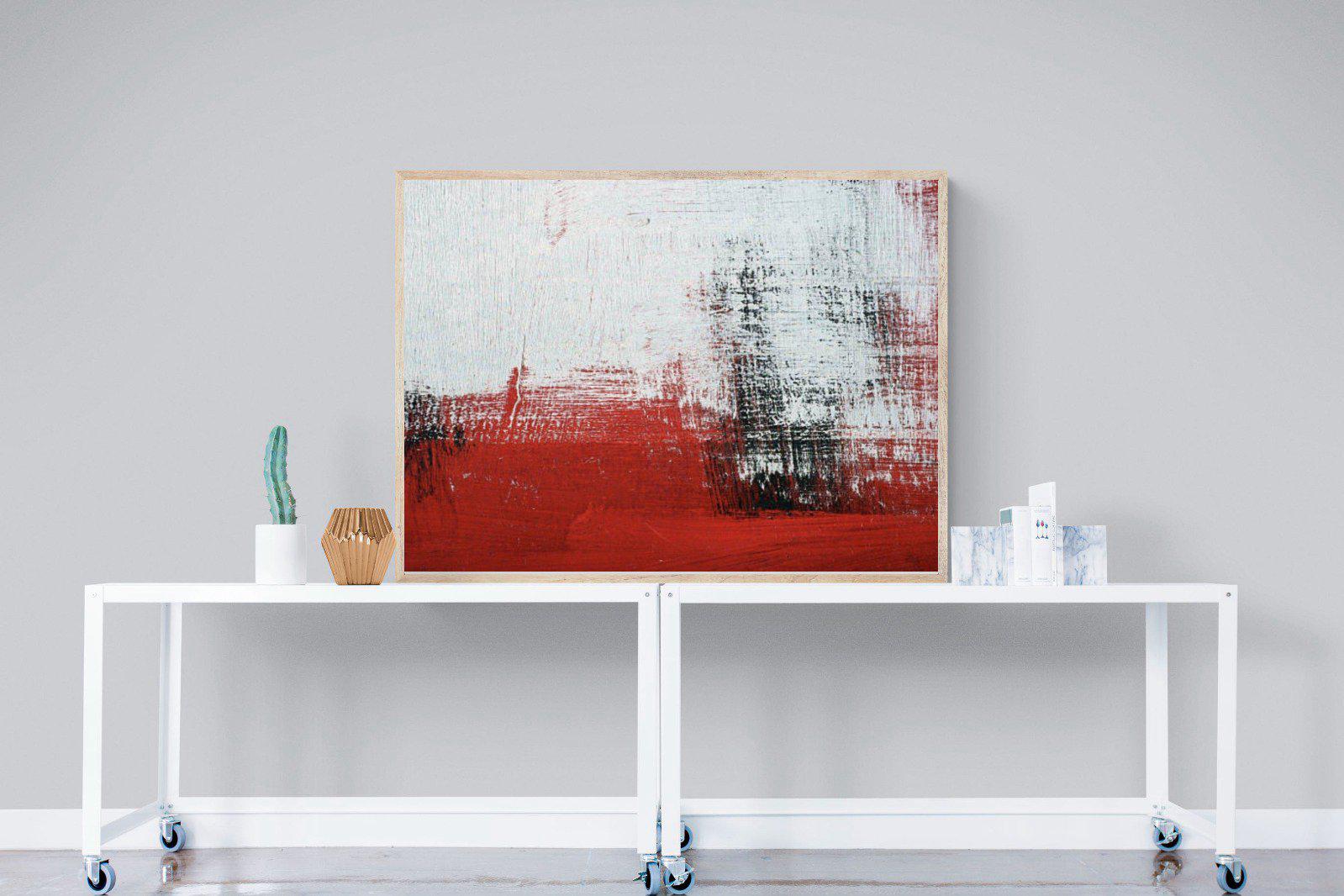 Red Earth-Wall_Art-120 x 90cm-Mounted Canvas-Wood-Pixalot