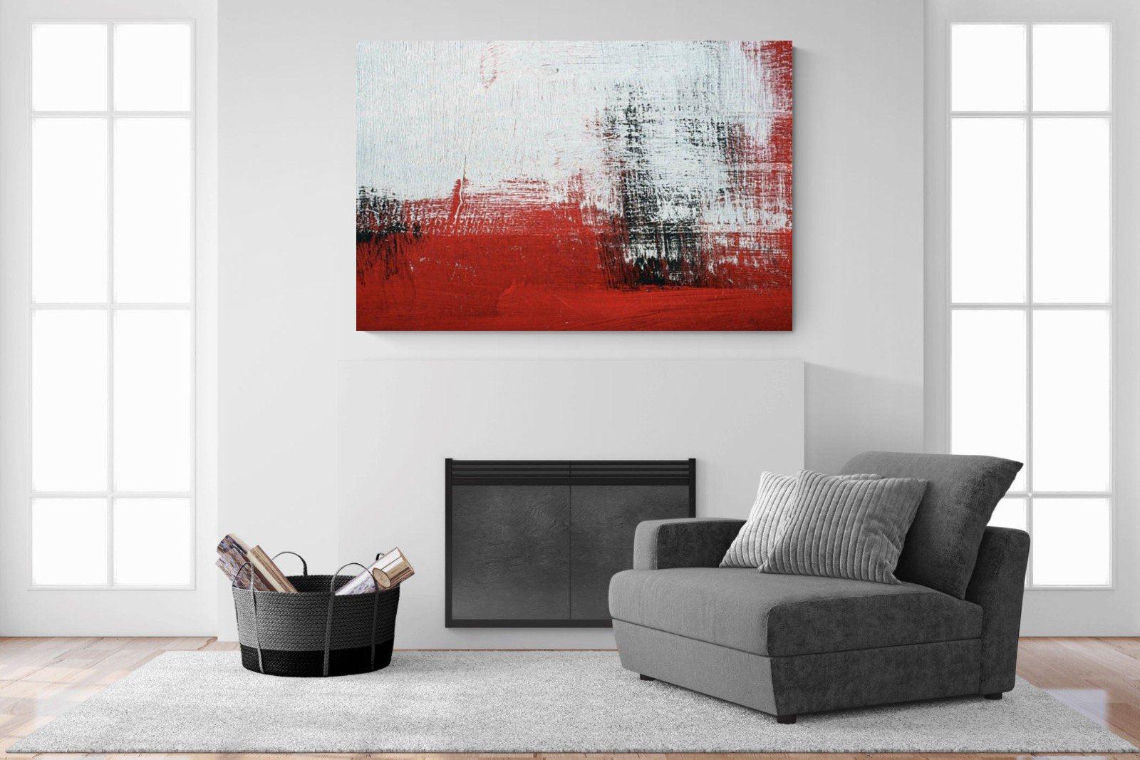Red Earth-Wall_Art-150 x 100cm-Mounted Canvas-No Frame-Pixalot