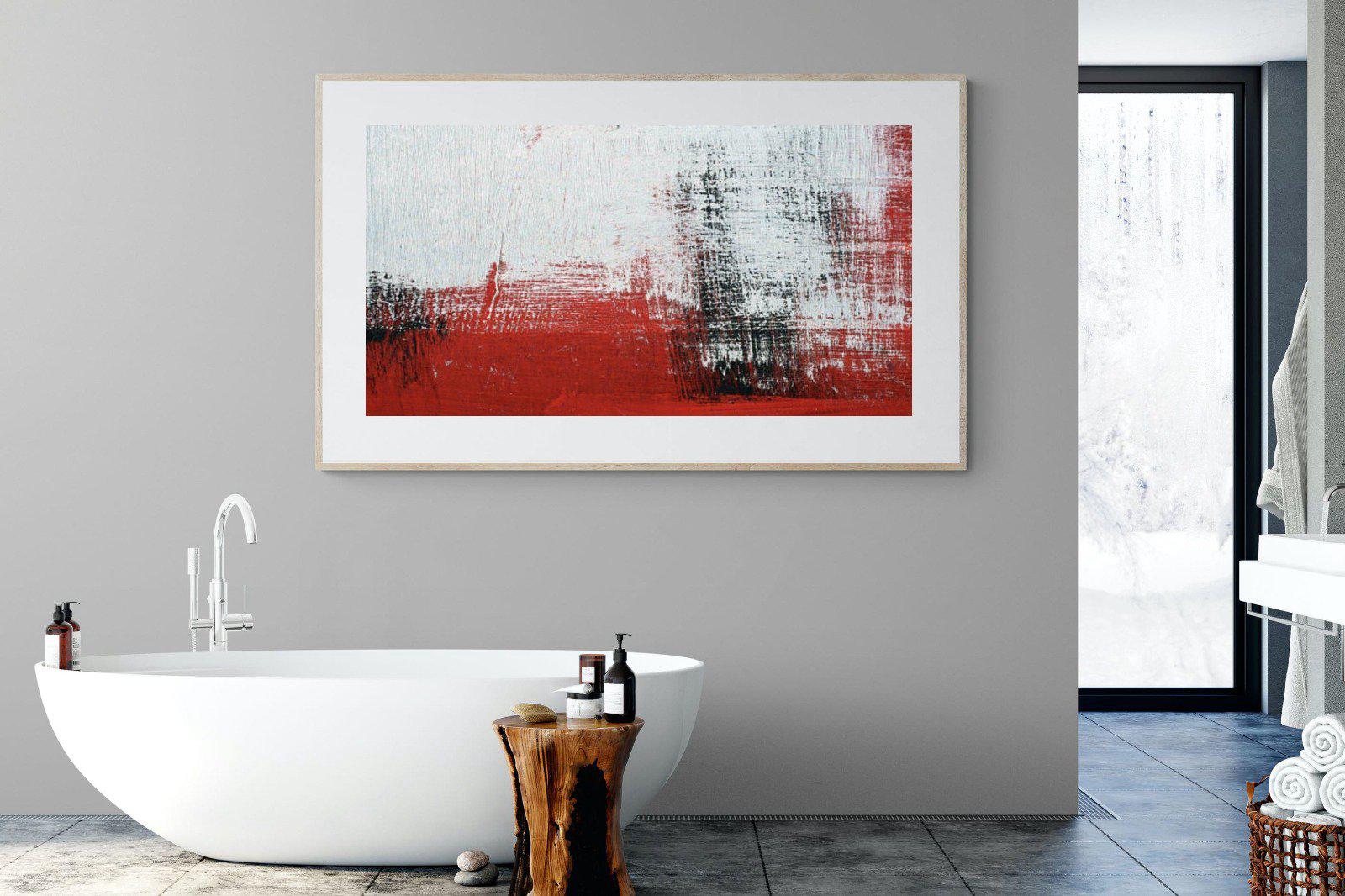 Red Earth-Wall_Art-180 x 110cm-Framed Print-Wood-Pixalot