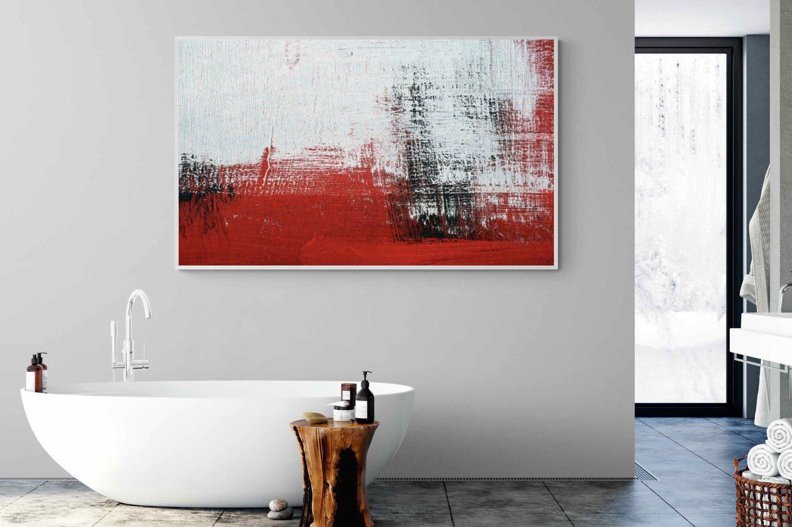 Red Earth-Wall_Art-180 x 110cm-Mounted Canvas-White-Pixalot