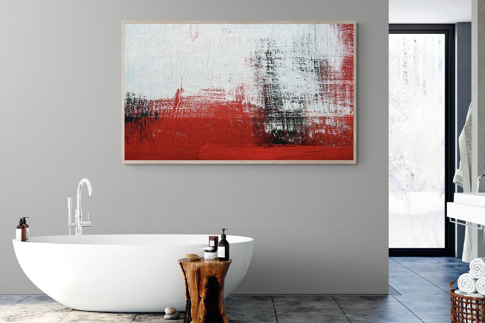 Red Earth-Wall_Art-180 x 110cm-Mounted Canvas-Wood-Pixalot