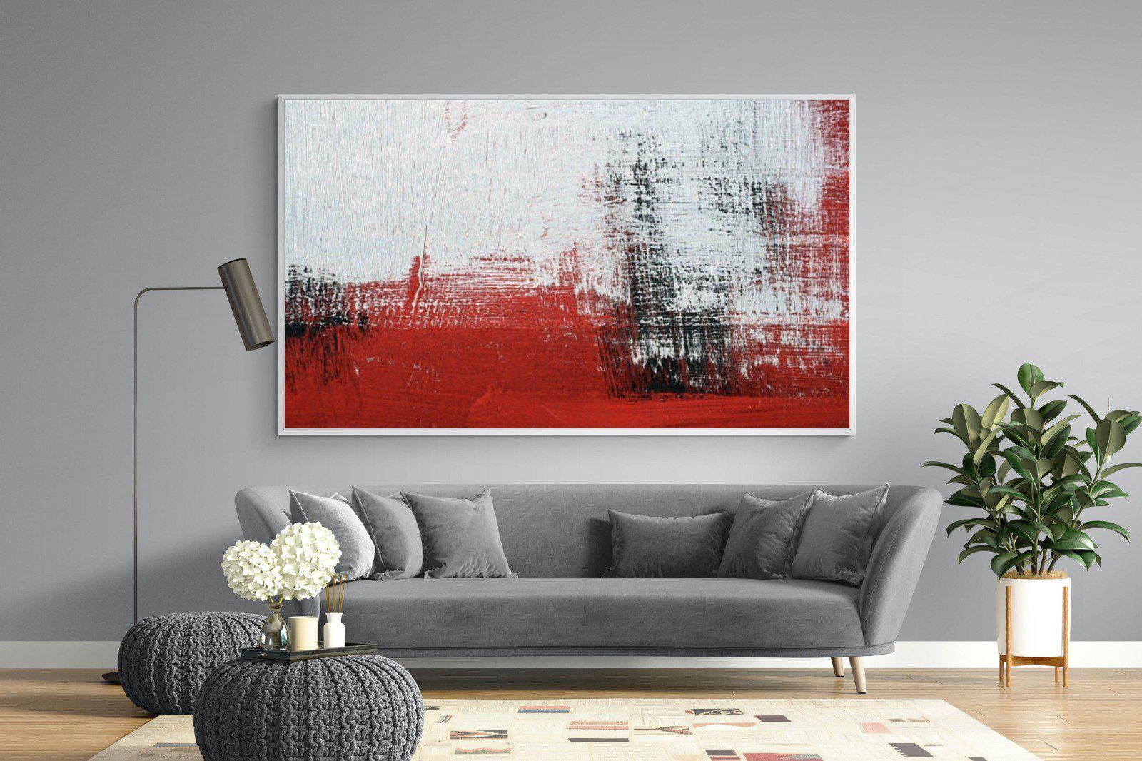 Red Earth-Wall_Art-220 x 130cm-Mounted Canvas-White-Pixalot