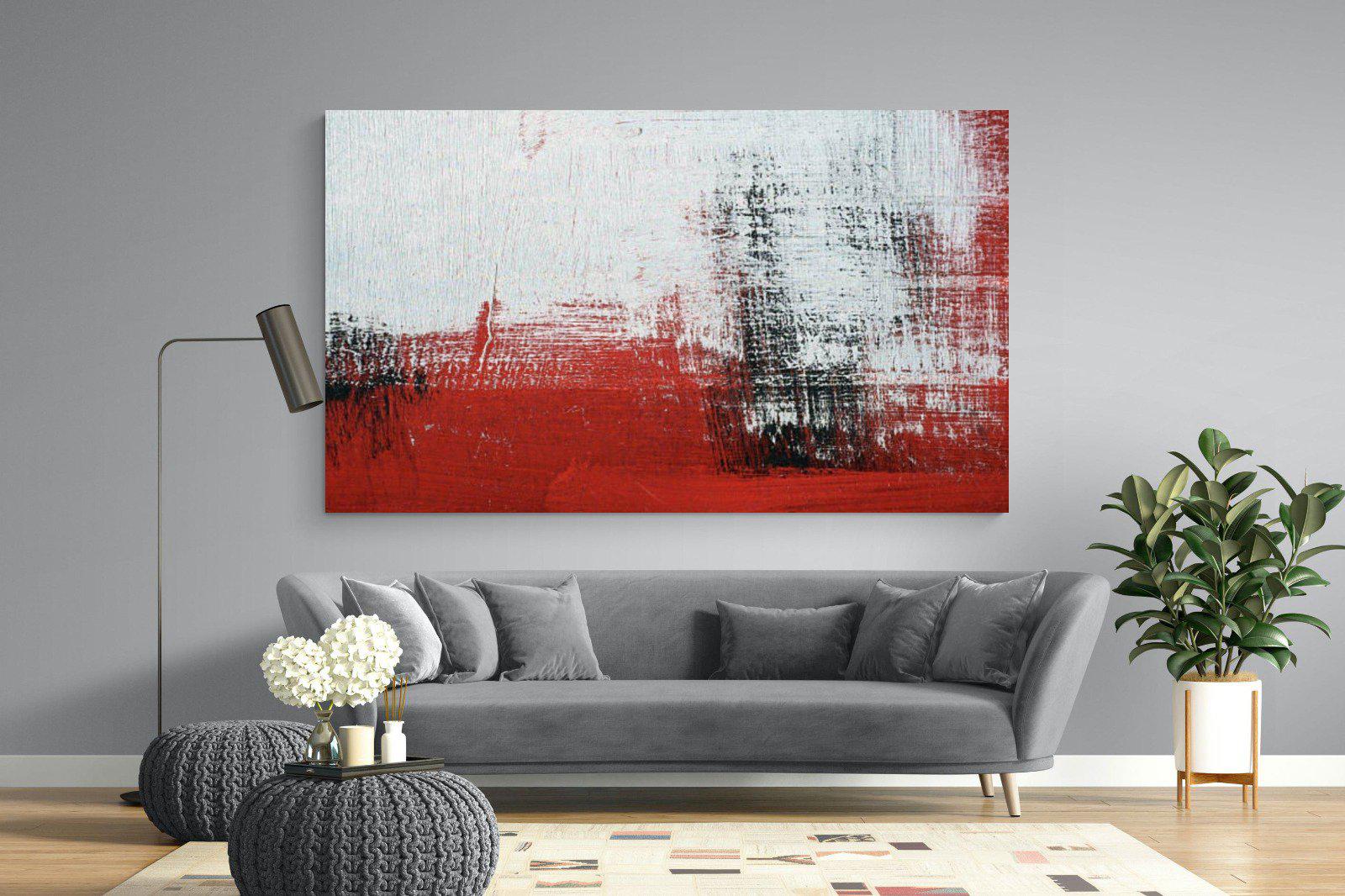 Red Earth-Wall_Art-220 x 130cm-Mounted Canvas-No Frame-Pixalot