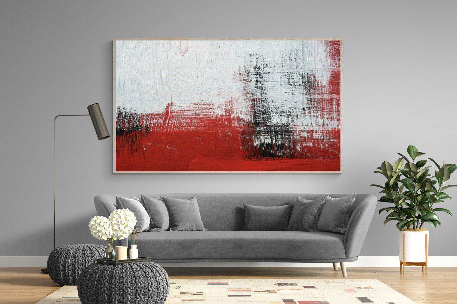 Red Earth-Wall_Art-220 x 130cm-Mounted Canvas-Wood-Pixalot