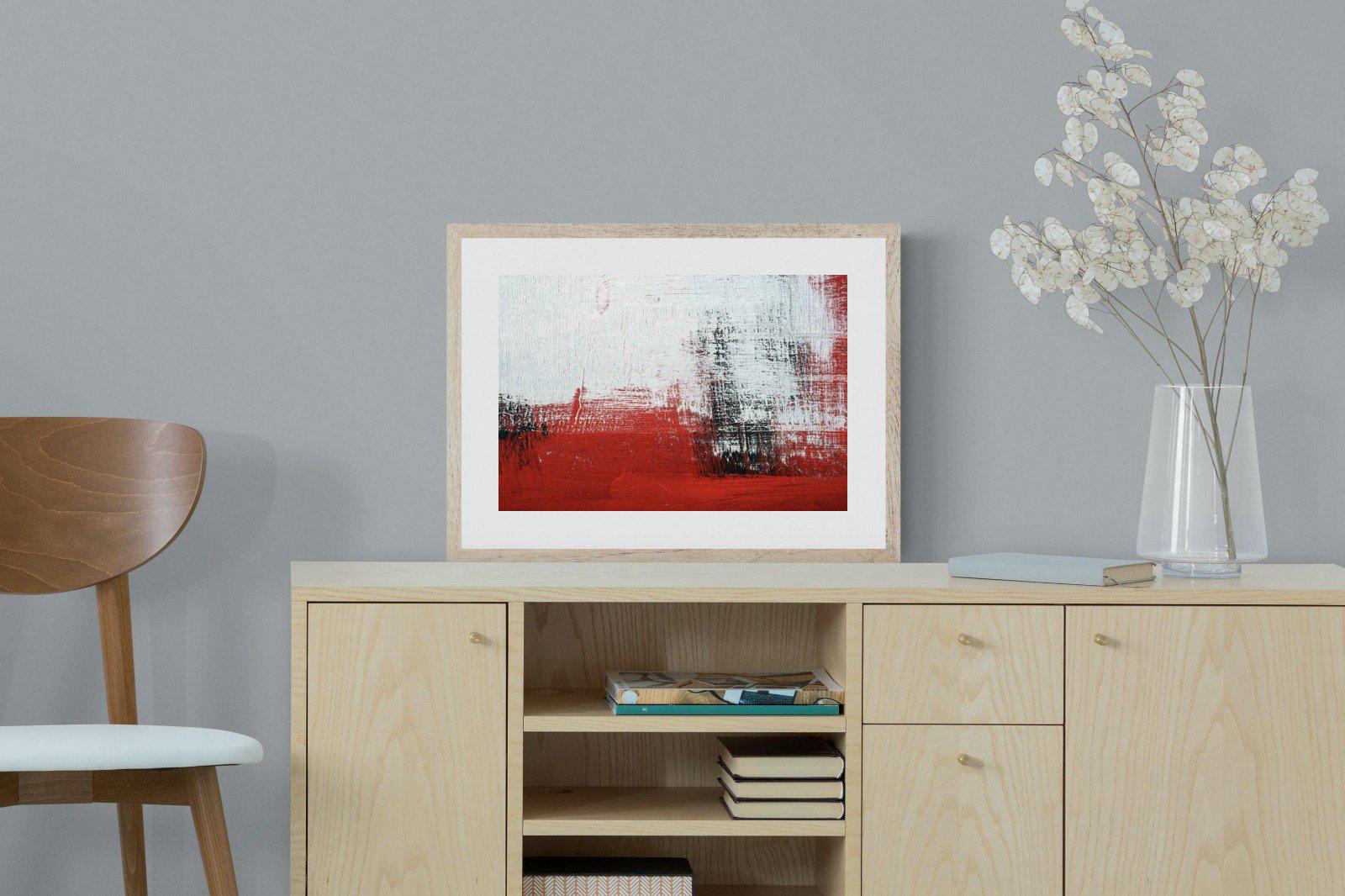 Red Earth-Wall_Art-60 x 45cm-Framed Print-Wood-Pixalot