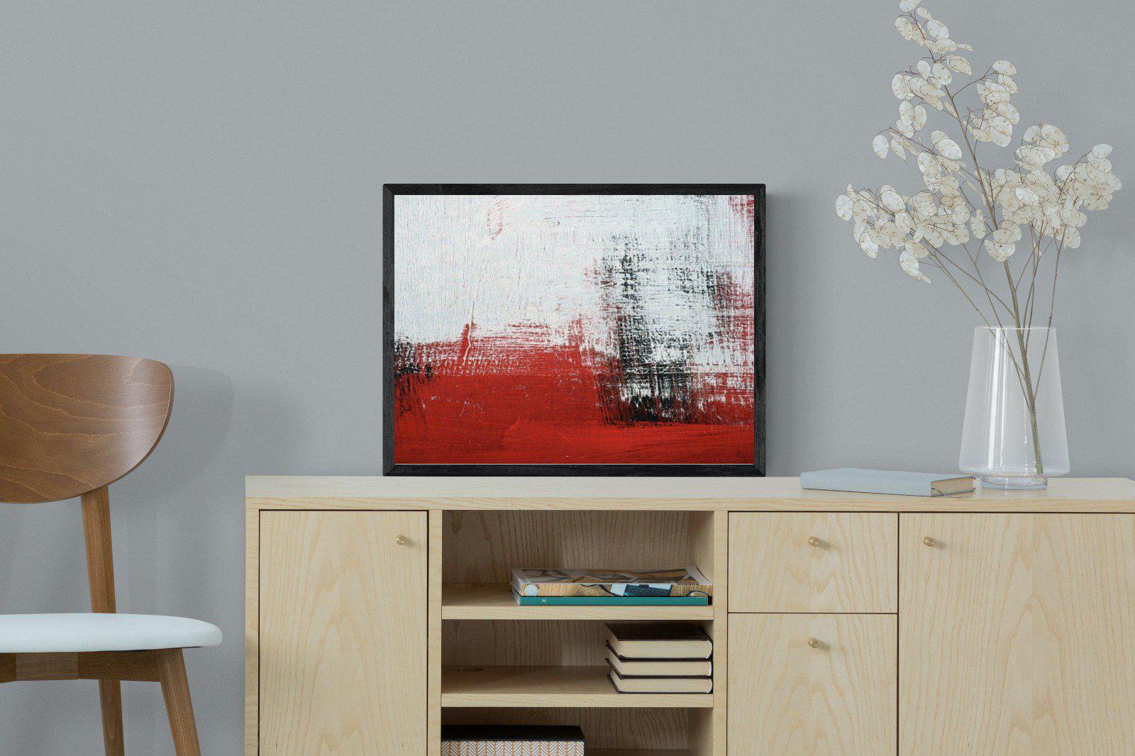Red Earth-Wall_Art-60 x 45cm-Mounted Canvas-Black-Pixalot