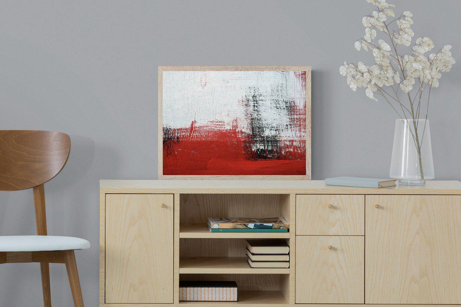 Red Earth-Wall_Art-60 x 45cm-Mounted Canvas-Wood-Pixalot