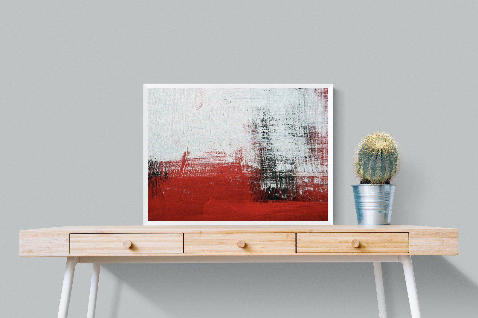 Red Earth-Wall_Art-80 x 60cm-Mounted Canvas-White-Pixalot