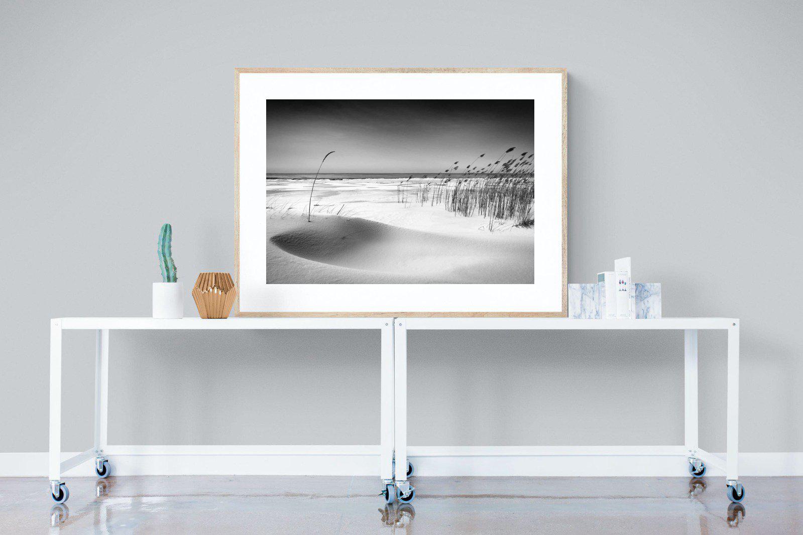 Reeds-Wall_Art-120 x 90cm-Framed Print-Wood-Pixalot