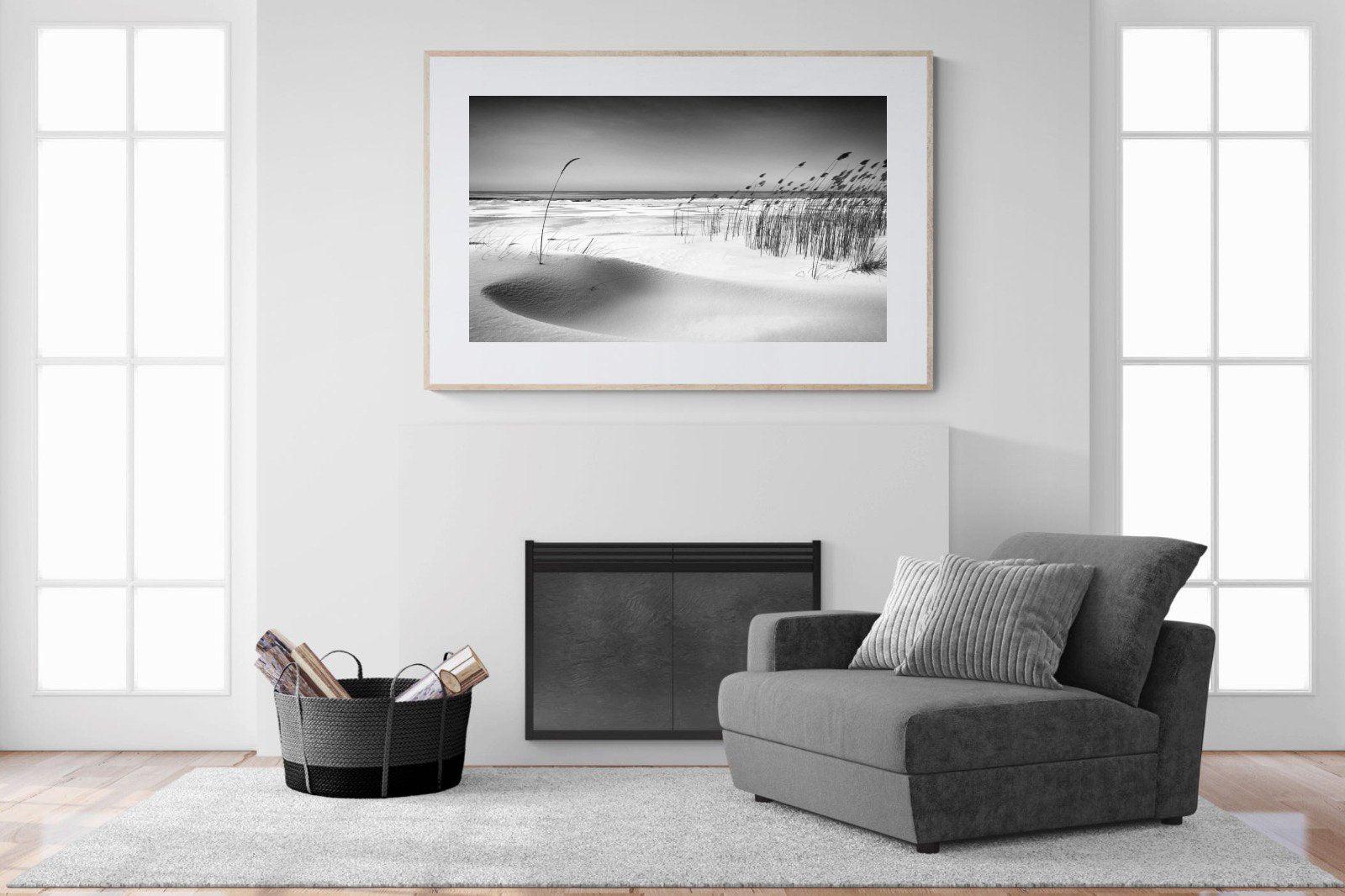 Reeds-Wall_Art-150 x 100cm-Framed Print-Wood-Pixalot