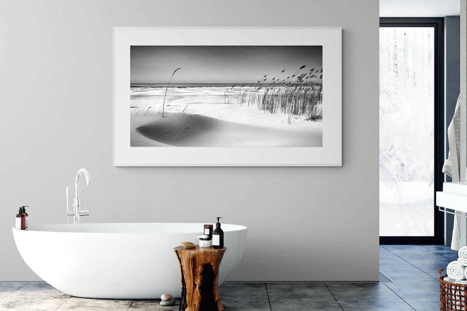 Reeds-Wall_Art-180 x 110cm-Framed Print-White-Pixalot