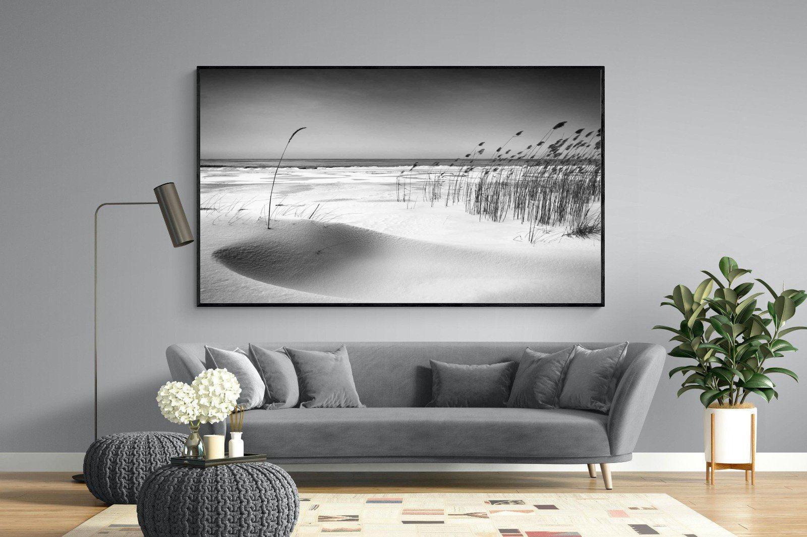 Reeds-Wall_Art-220 x 130cm-Mounted Canvas-Black-Pixalot