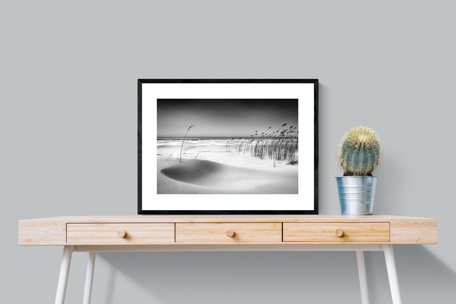 Reeds-Wall_Art-80 x 60cm-Framed Print-Black-Pixalot