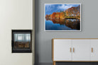 Reflection-Wall_Art-100 x 75cm-Mounted Canvas-White-Pixalot
