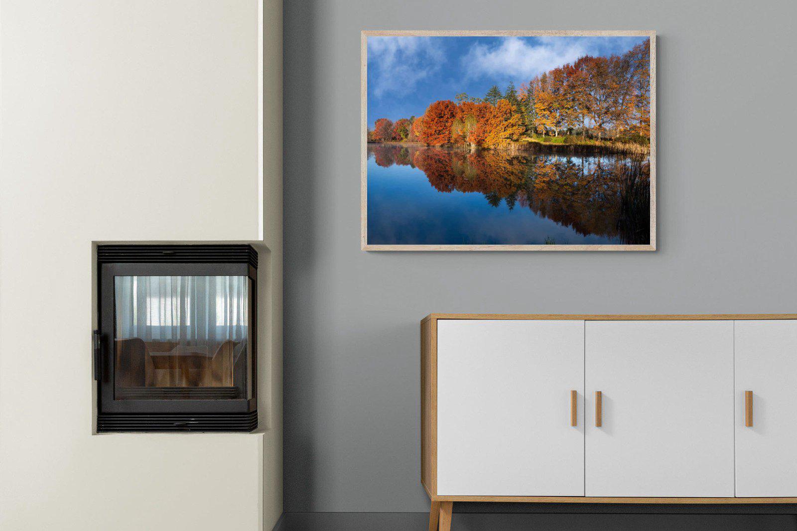 Reflection-Wall_Art-100 x 75cm-Mounted Canvas-Wood-Pixalot