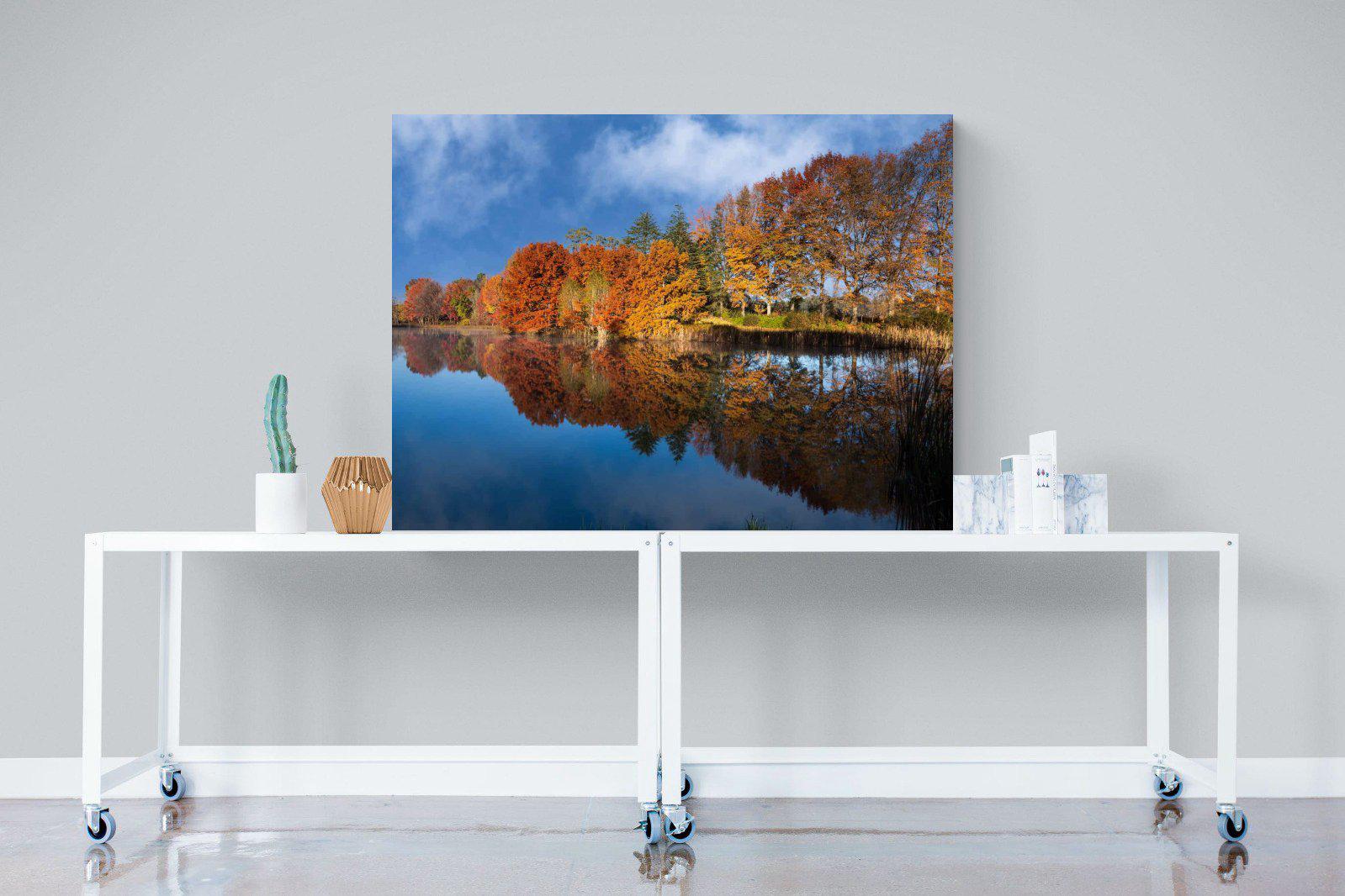 Reflection-Wall_Art-120 x 90cm-Mounted Canvas-No Frame-Pixalot