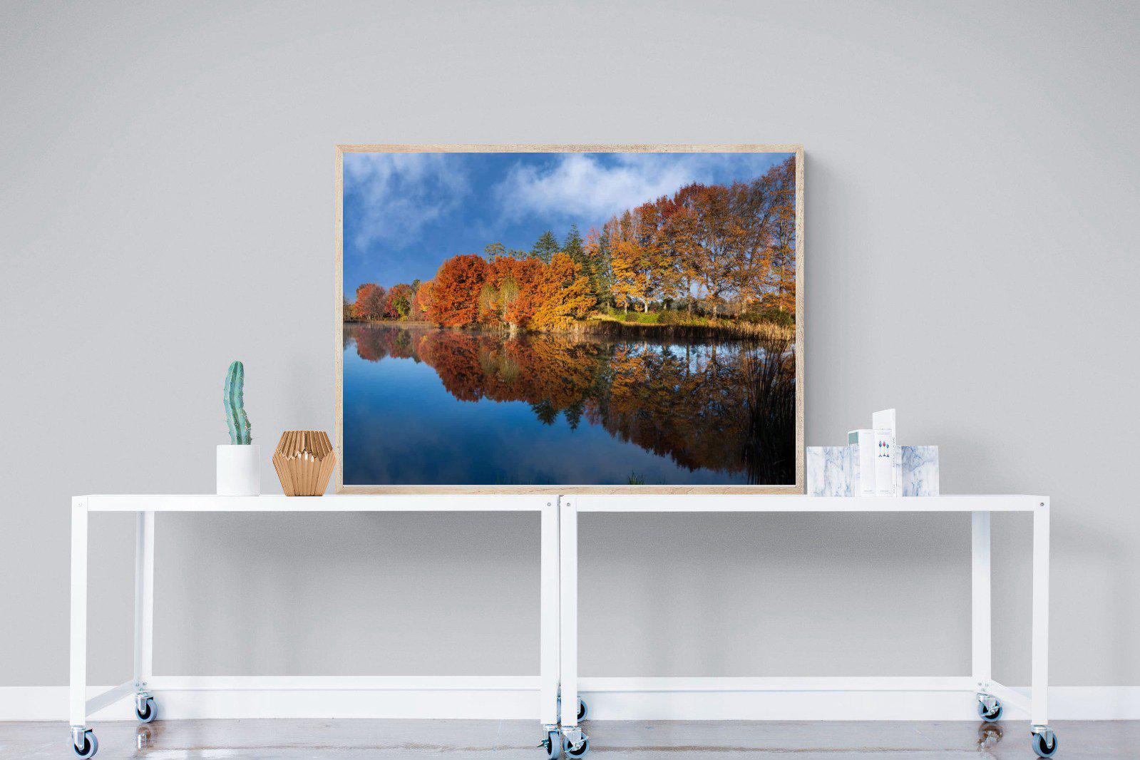 Reflection-Wall_Art-120 x 90cm-Mounted Canvas-Wood-Pixalot
