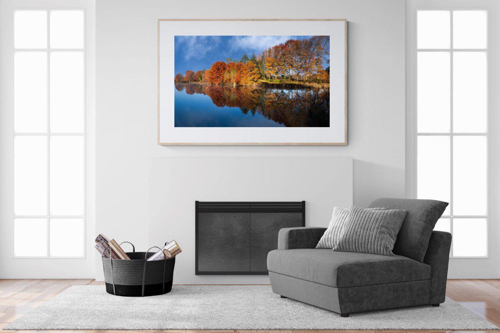 Reflection-Wall_Art-150 x 100cm-Framed Print-Wood-Pixalot