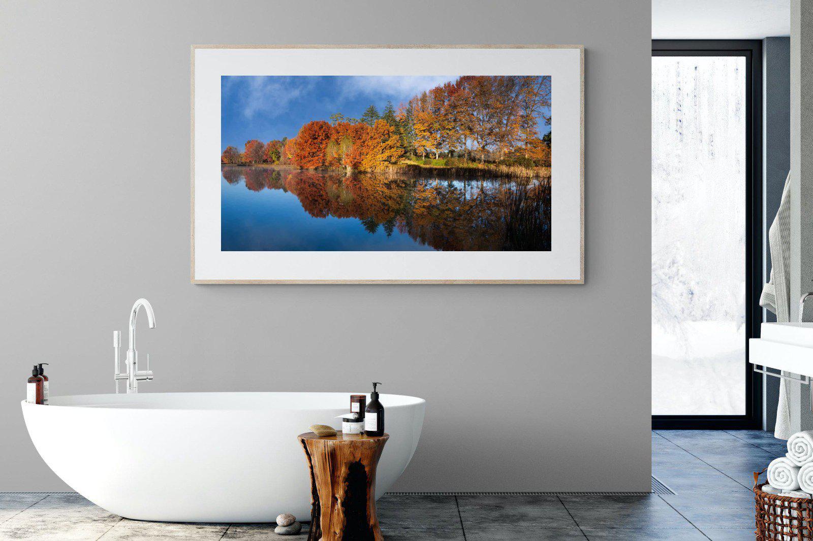 Reflection-Wall_Art-180 x 110cm-Framed Print-Wood-Pixalot