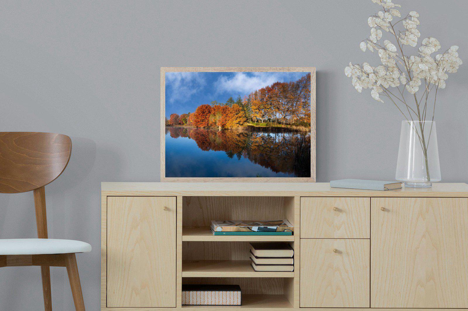 Reflection-Wall_Art-60 x 45cm-Mounted Canvas-Wood-Pixalot