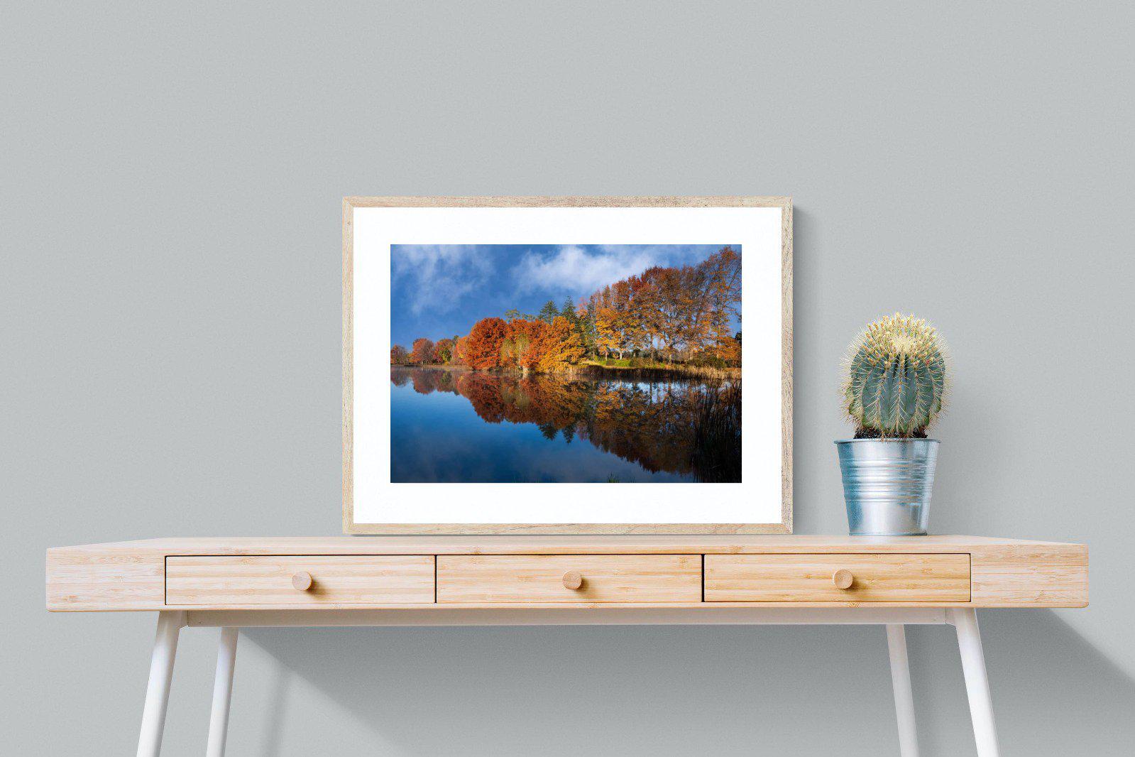 Reflection-Wall_Art-80 x 60cm-Framed Print-Wood-Pixalot