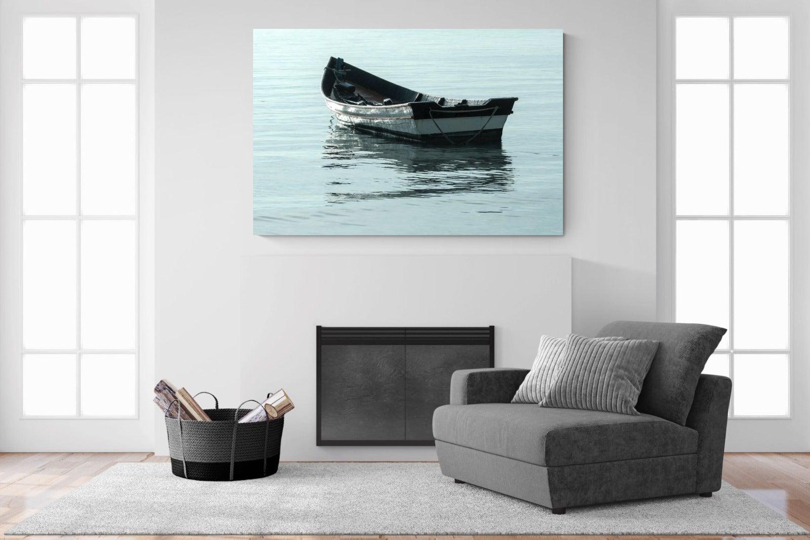 Reflective Row-Wall_Art-150 x 100cm-Mounted Canvas-No Frame-Pixalot