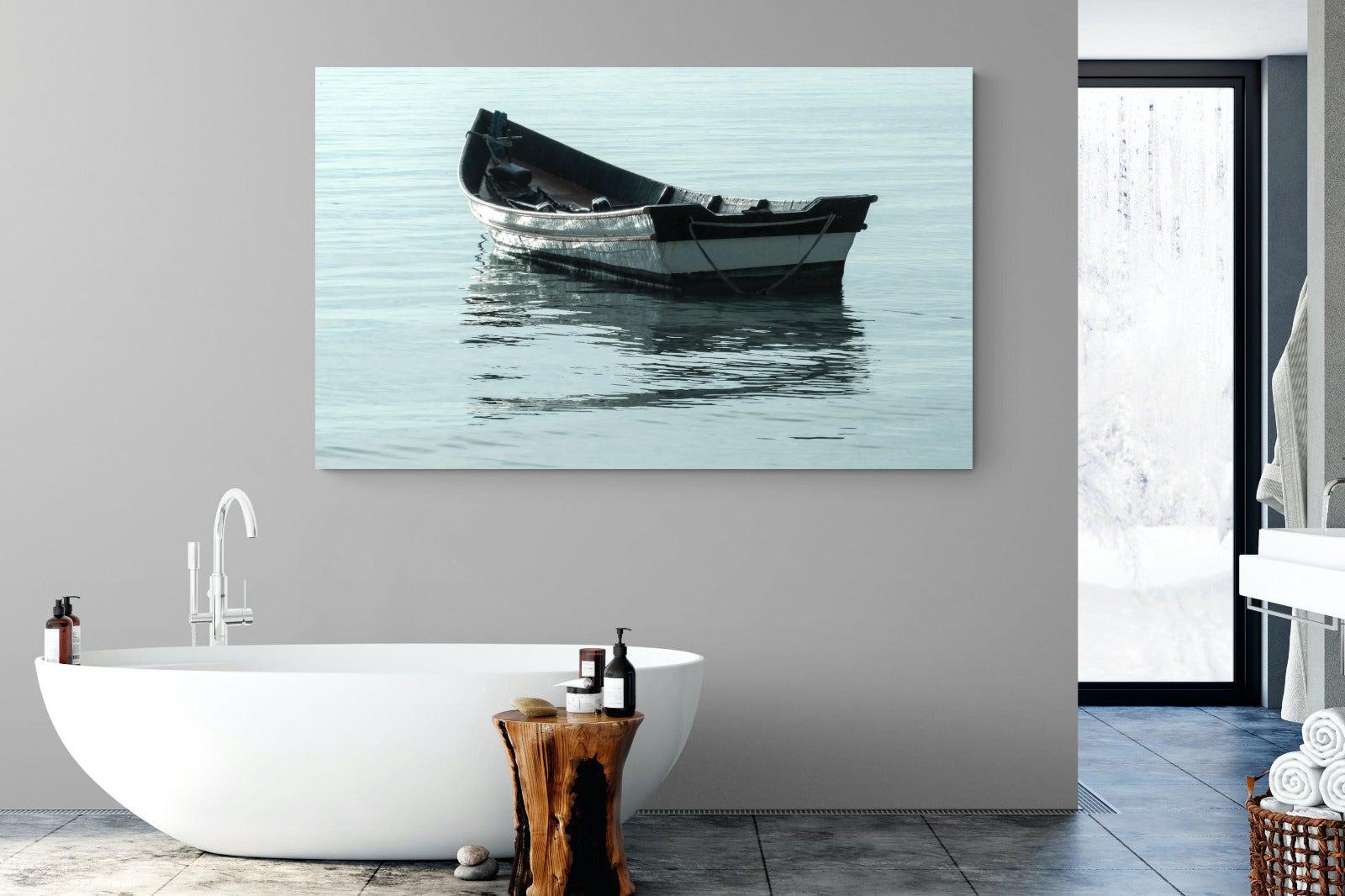 Reflective Row-Wall_Art-180 x 110cm-Mounted Canvas-No Frame-Pixalot