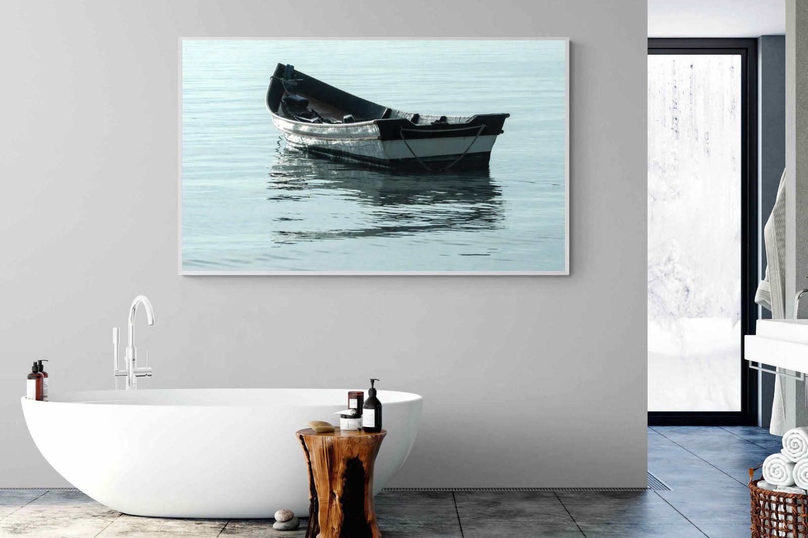 Reflective Row-Wall_Art-180 x 110cm-Mounted Canvas-White-Pixalot