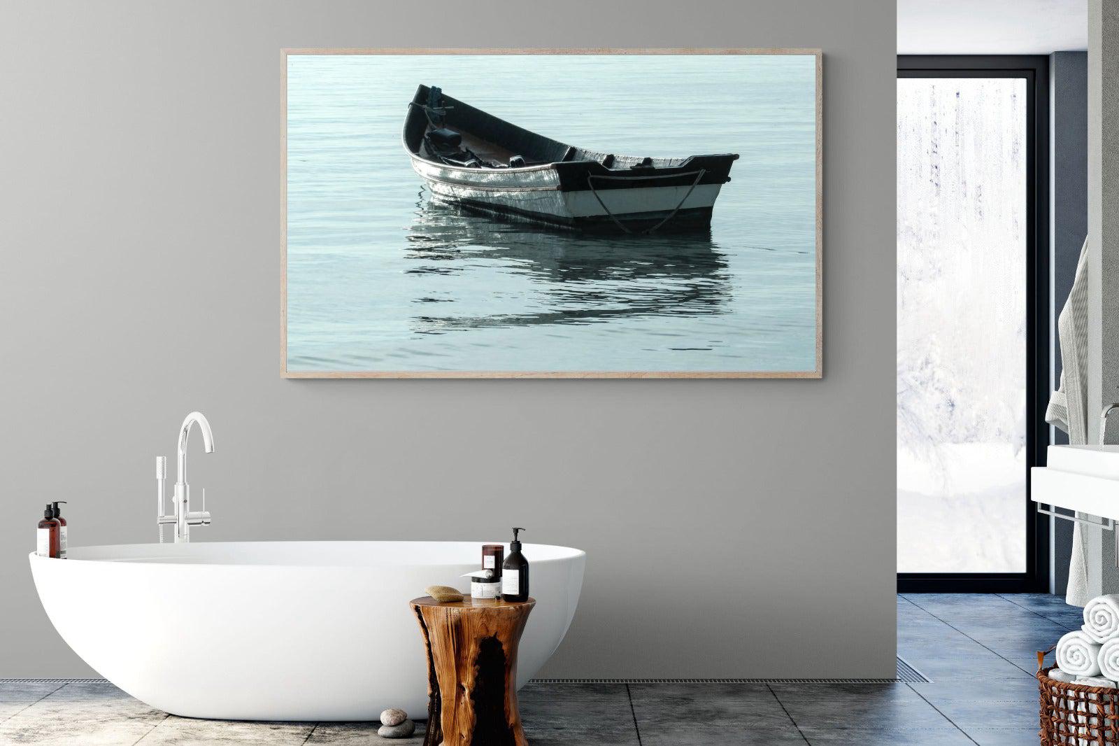 Reflective Row-Wall_Art-180 x 110cm-Mounted Canvas-Wood-Pixalot