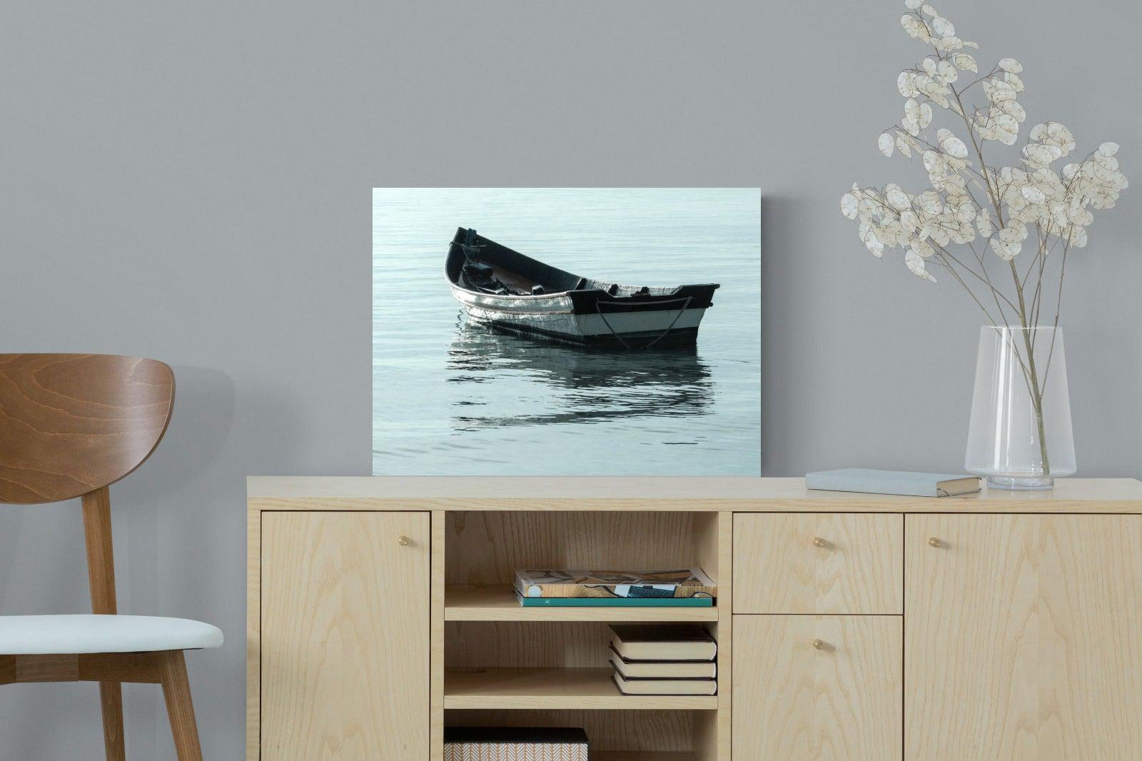 Reflective Row-Wall_Art-60 x 45cm-Mounted Canvas-No Frame-Pixalot