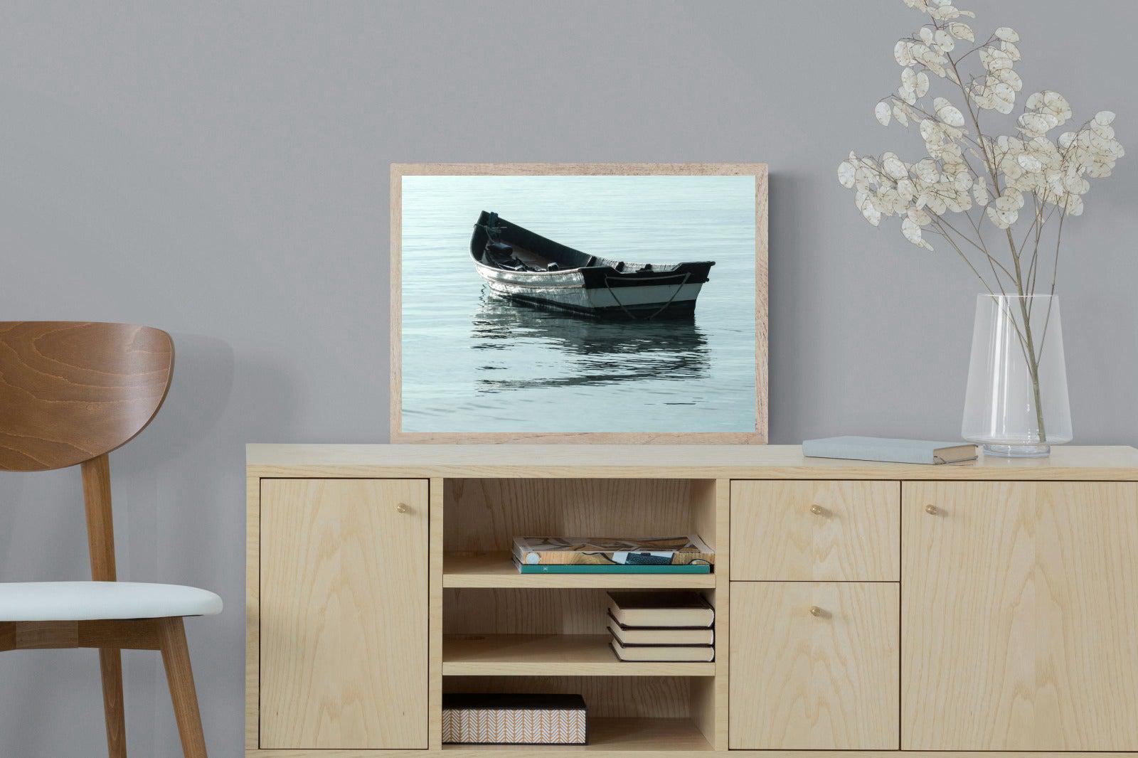 Reflective Row-Wall_Art-60 x 45cm-Mounted Canvas-Wood-Pixalot
