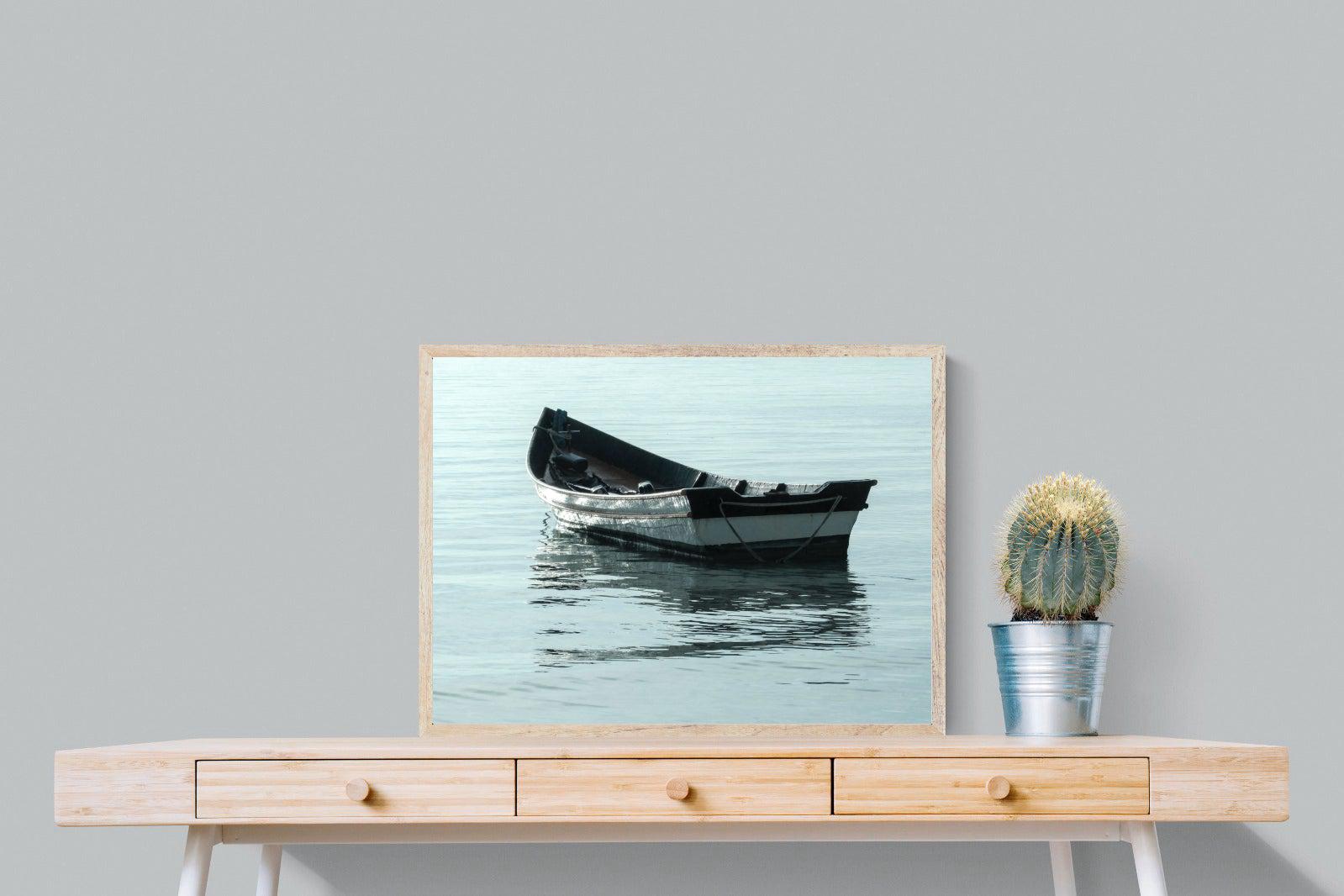 Reflective Row-Wall_Art-80 x 60cm-Mounted Canvas-Wood-Pixalot